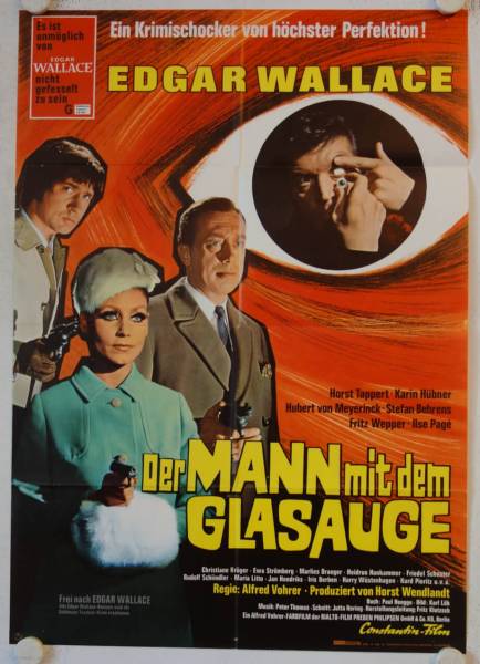 The Man with the Glass Eye original release german movie poster
